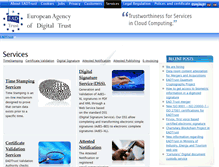 Tablet Screenshot of eadtrust.net